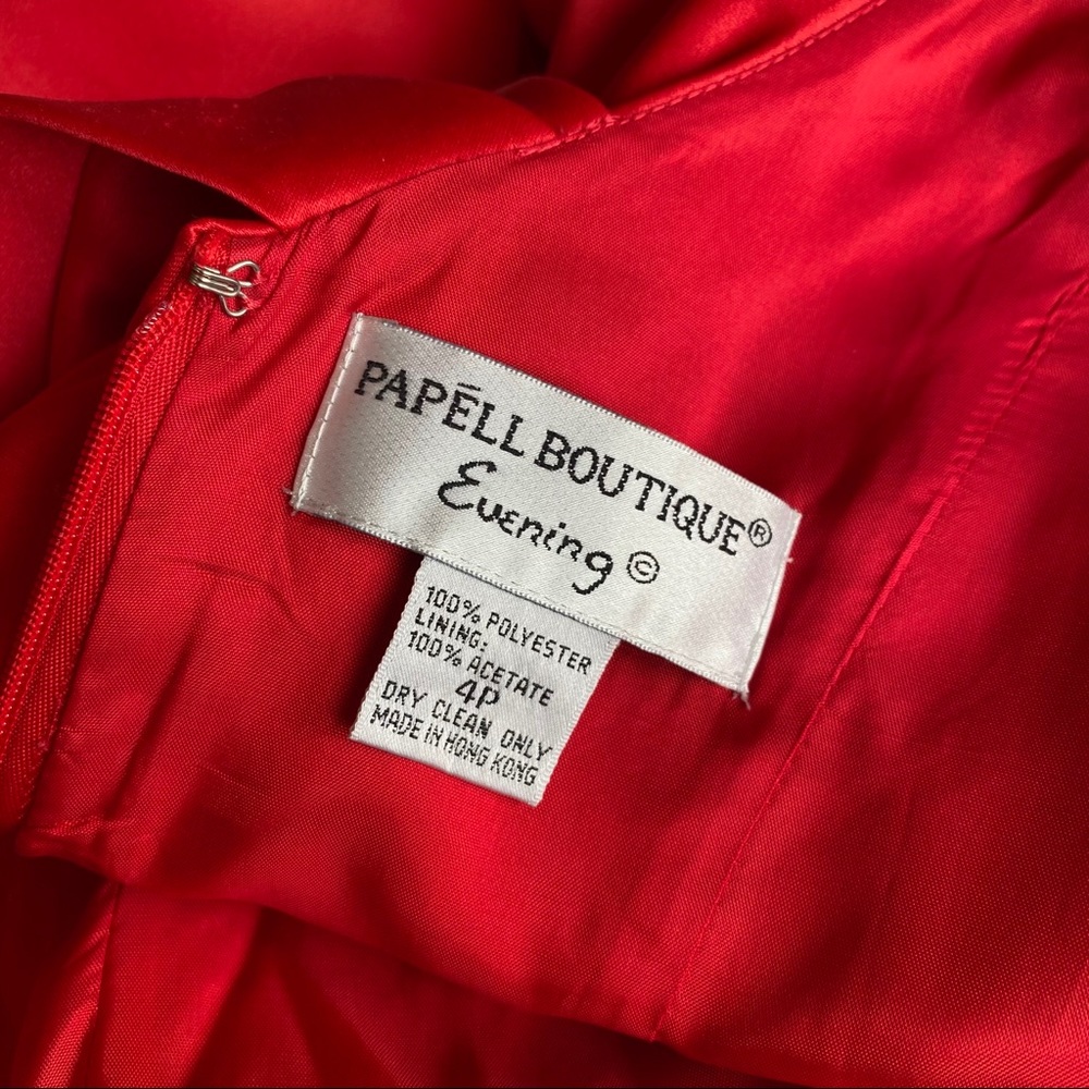 Vintage | Papell Boutique Evening Formal Ballgown - Picture 4 of 4